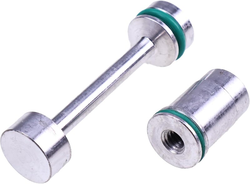 Chamixx Billet Aluminum Oil Diverter Barbell Restrictor Galley Plug Compatible With GM Gen 3 4 LS 4.8L 5.3L 5.7L 6.0L 6.2L 7.0L LS1 LS2 LS3 LS6 LS7 LS9 LQ4 LQ9 Engine - Image 1